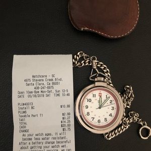 Swiss army pocket watch